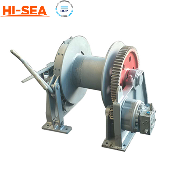 10KN Hydraulic Single Drum Winch